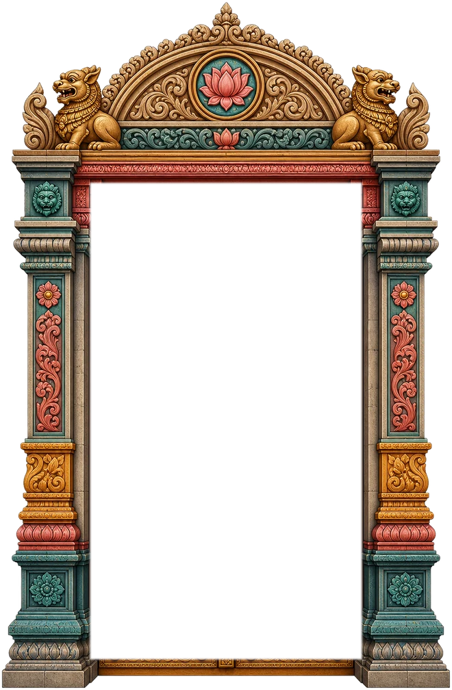 Temple doorway